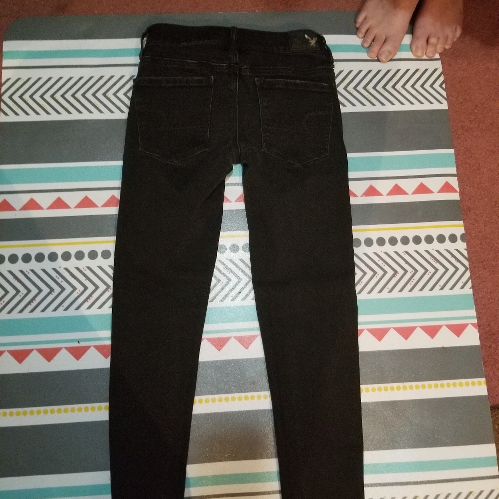 Black Americans eagle jeans